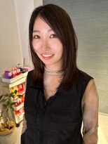 アム(amu)&nbsp;レイヤーカット/レイヤーロング/くびれロング/酸性ストレート