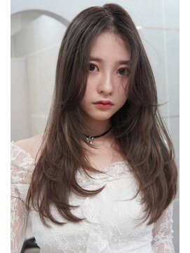 アンジェリカラボ 梅田店(ANGELICA LABO) ワンカールレイヤー×顔まわり×髪質再生×韓国【川又】