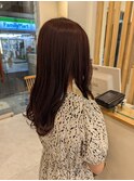 秋におすすめチェリーレッドカラー