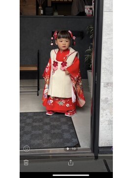 シバヘアー(shiba hair) 七五三