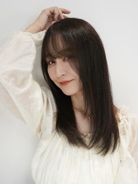 ニューヨークニューヨーク 垂水店(NYNY) 艶感ストレート×小顔魅せセミロング