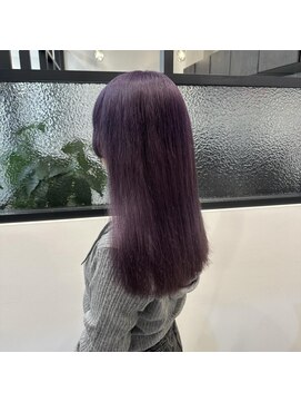 イーチエフ(each f.) 【山田紗羅】パープルヘア