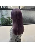【山田紗羅】パープルヘア
