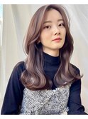 １０代２０代３０代４０代韓国ヘア プラチナグレージュ