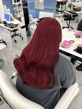 ブラウン(Brown) ブロンドに落ちるレッドカラー♪