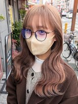 ボアップ 難波店(boappu) #ミルクティーベージュ#ミルクティーカラー#ケアブリーチ