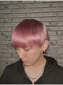 白っぽく落ちるピンク