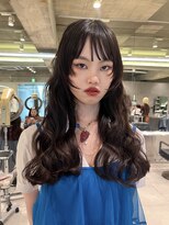 ダブ アオヤマ(DaB AOYAMA)&nbsp;顔まわりデザインカットフレームカット顔まわりレイヤー