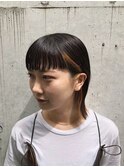 黒髪小顔無造作外人風イヤリングカラー【下北沢】