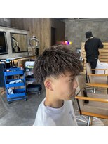 ヘアーアートパーリオ 駅南店(hair art PALIO) スキンフェード×イナズマツイスト