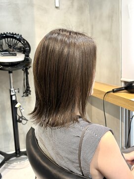 エリマ 調布(elima) 調布レディースカットボブカットレイヤーカットワンカラー