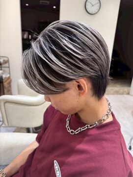 バース 梅田中崎町店(BIRTH) メンズシャドウルーツホワイトブロンド