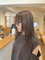 サクラ ビューティー リバージュ(SAKURA Beauty rivage) グレージュ☆髪質改善OVERicsカラー