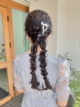 カシェル トウキョウ(Cashel Tokyo) ツイン編み下ろし☆