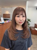 ベニス(VENICE)&nbsp;大人可愛い/ピンクベージュ/レイヤーカット