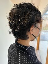 インチェルシー(in chelsea)&nbsp;ハイライトを活かしたショートパーマ