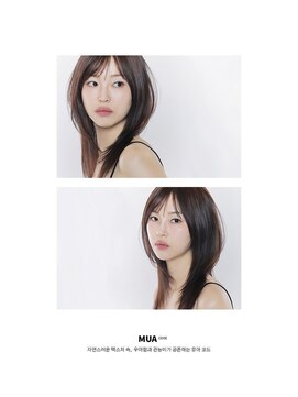 ジュノヘアージャパン 表参道(JUNO HAIR JAPAN) 韓国ヘア レイヤーカット 前髪 顔周りカット 縮毛矯正 イルミナ