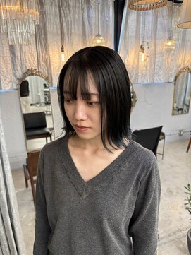 ステップボーンカット トーキョー(STEP BONE CUT TOKYO) 【ステップボーンカット】ミディアムボブ/外はねボブ