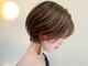 オースト ヘアー ステラ 新宿店(Aust hair Stella)の写真/【新宿駅1分】ショートでも女性らしさを追及♪1人1人の毛流れに合わせたスタイリッシュなスタイルをご提案!