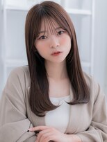 モッズヘア 越谷(mod's hair)&nbsp;透け感グレーブラウンスーパーロングレイヤーc7越谷20代30代40代