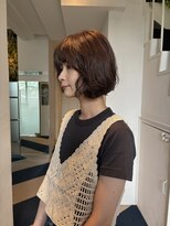 ラパンセノアール(LA PENSEE NOIR)&nbsp;ボブ×透明感カラー