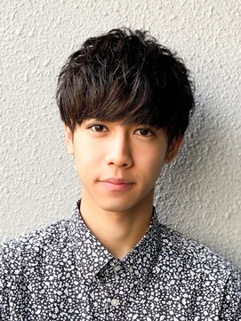 エルマーク 四条烏丸(L-MARK) 波巻きスパイラル/men's/ツイストスパイラル/メンズパーマ/学割