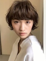 キース ヘアアンドメイク 恵比寿(kith. hair&make)&nbsp;透明感ショコラブラウン/マッシュショート/レイヤーカット