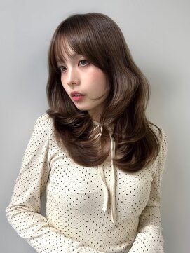 ジーナ 近鉄奈良(Zina) 顔まわりカット/韓国ヘア/レイヤーカット/髪質改善/奈良/kyoka