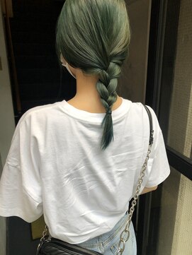 トイトイトイ(toi toi toi) ダブルカラー オリーブグリーン