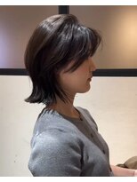 ブリック ヘアアンドスパ 松山(BRICK HAIR&SPA) レイヤーボブ