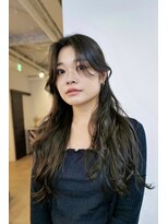 フェイバリットガーデン(favorite garden) 20代30代40代オリーブグレージュ顔まわりレイヤー