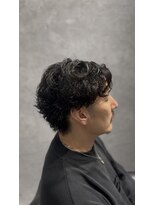 クロムトウキョウ ザ バーバー ネオン 新宿店(CHROM TOKYO the Barber ne/on) グランジパーマ