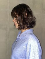 ヘアサロン エン(hair salon en.) ナチュラルボブパーマ