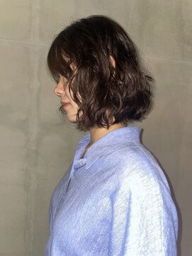 ヘアサロン エン(hair salon en.) ナチュラルボブパーマ