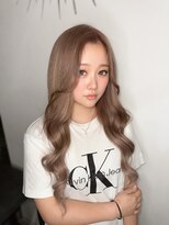 ヘアーデザインルアナ(Hair design Luana.) 【シールエクステ】ミルクティーグレージュ