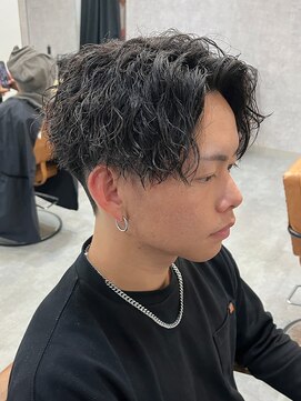 エルマーク 本山(L-MARK) ツイストスパイラル/メンズ/シャドウパーマ/波巻きパーマ