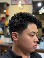 アパッシュ 東光店(Apache)&nbsp;スパイキーマレット×テーパーフェード