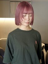 ニコフクオカヘアーメイク(NIKO Fukuoka Hair Make)&nbsp;[NIKO]ハイトーン/ハイトーンボブ/ピンクベージュ/ブリーチ