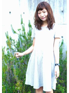 ニコヘアー(niko hair) オン眉バングパーマ