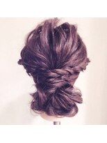 ネオアトリウム(neo atrium)&nbsp;編み込みルーズアップスタイル