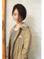 ソルト(Salt)&nbsp;Salt大久保◇ナチュラルボブ×シャープな束感5