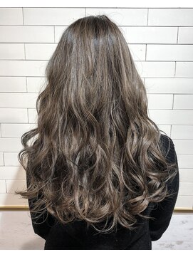 エイトセカンド 新宿三丁目店(EIGHT second) 【EIGHT second】牧瀬＿アッシュグレー×バレイヤージュ