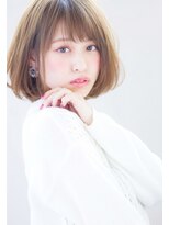【添田】大人かわいいボブ　グレージュカラー