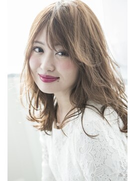 ミエル ヘア 新宿(miel hair) 【miel hair 新宿】大人かわいい♪愛されミディー♪