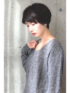 ユニコ(UNiCO) 大人ショートボブ【大塚美容室UNiCO 髪質改善イルミナカラー】