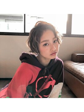 エルクバイコットン(elk by Cotton) 【elk by cotton平塚】外はね/ショートボブ/デジタルパーマ