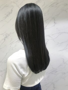 パティオン(PATIONN) ストレートロング×自然な縮毛矯正【表参道 青山 原宿】