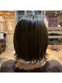 オーブ ヘアー カノン 横浜2号店(AUBE HAIR kanon) 切りっぱなしボブの外ハネスタイルオススメです!