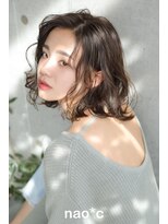 ナオシ 田原台店(nao c)&nbsp;【nao*c 田原台店】アッシュベージュカラーミディーヘア