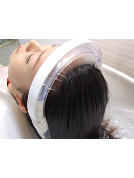 [高濃度炭酸泉使用]ハリ、弾力UP！頭皮の筋肉を刺激するマッサージで、深いリラクゼーション効果も！